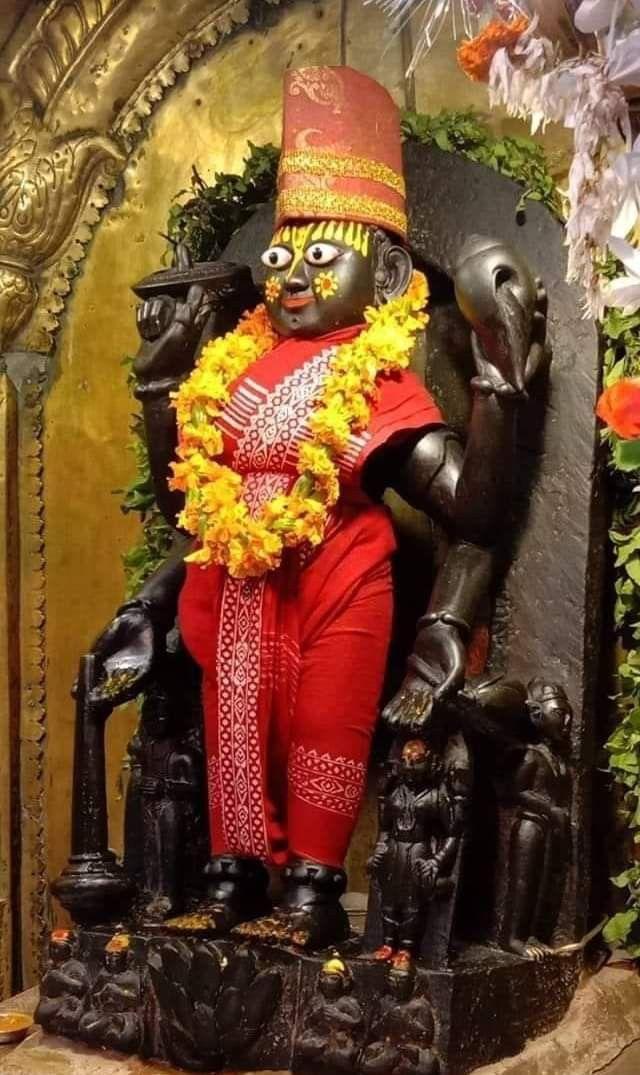 Present day Shri Bindu Madhav